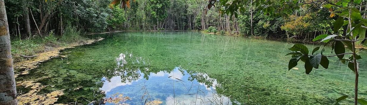 Blue Pool Krabi Thailand