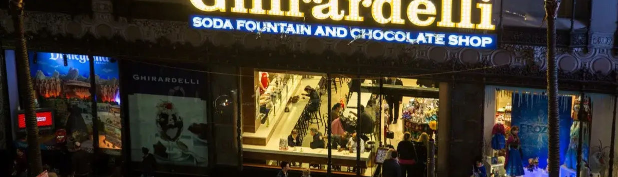 Ghirardelli Chocolate Shop and Soda Fountain