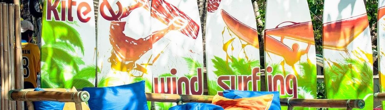 Kiteboarding and Windsurfing in Boracay