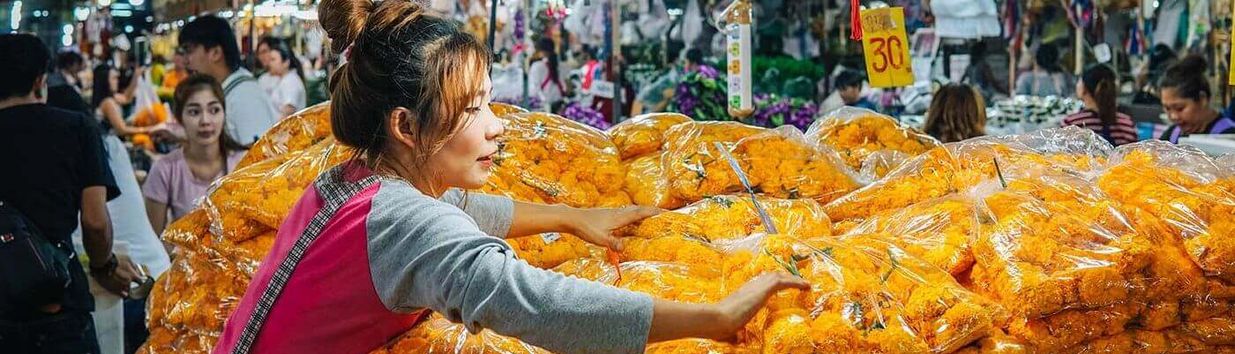 Pak Khlong Talat Mai Flower Market