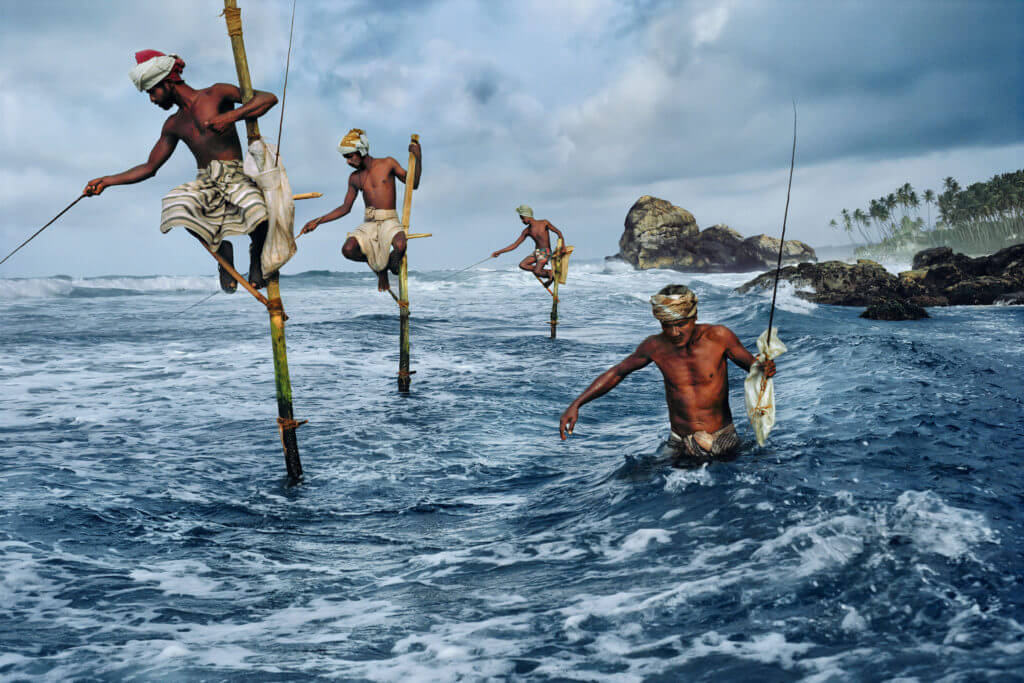 Stilt fishermen