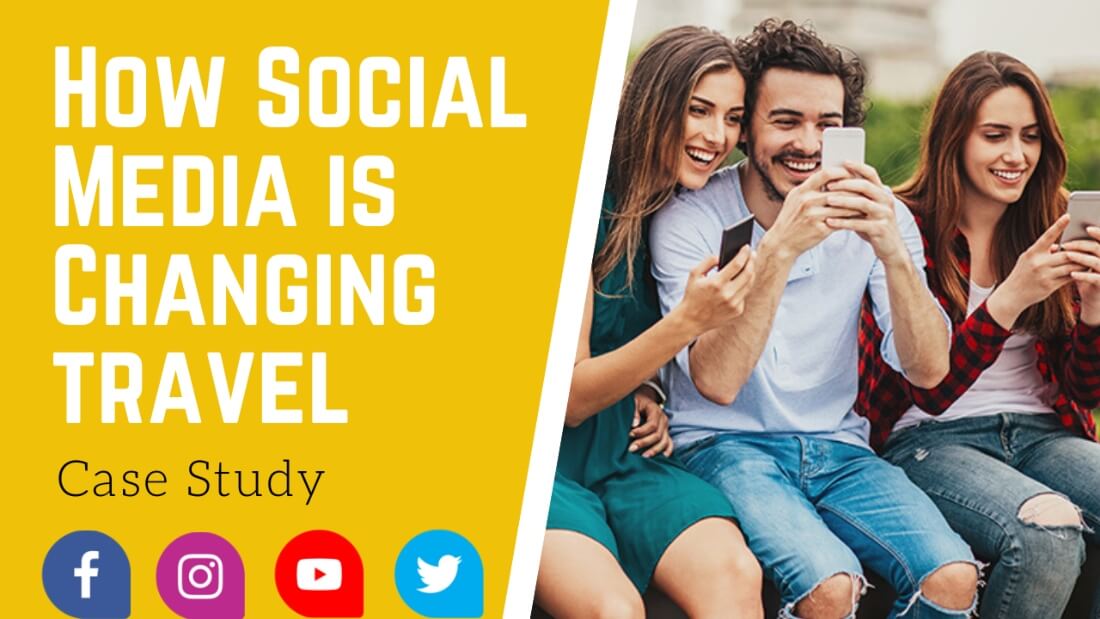 case study social media travel