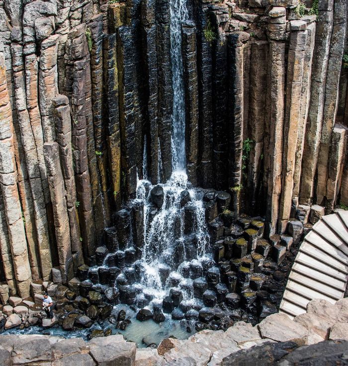 Basaltic Prisms of Santa María Regla