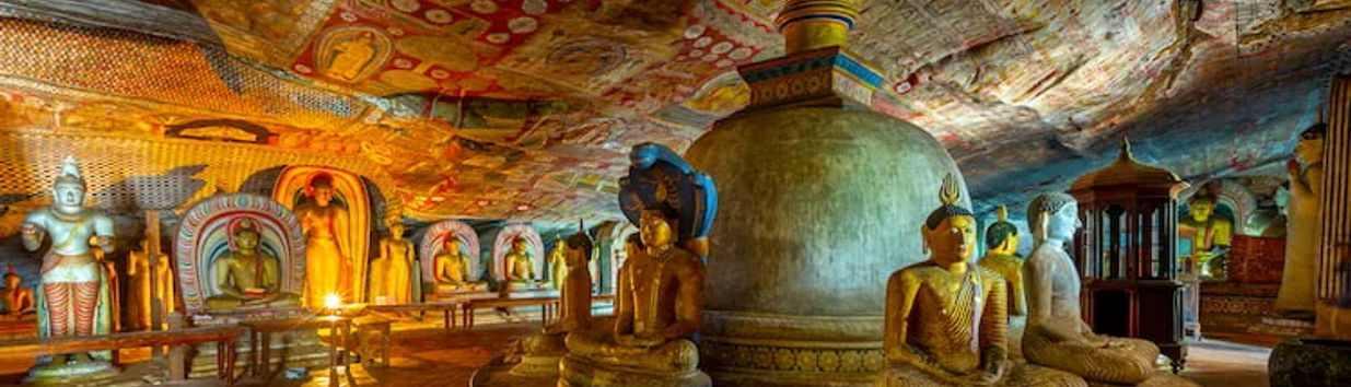 Dambulla Royal Cave Temple and Golden Temple