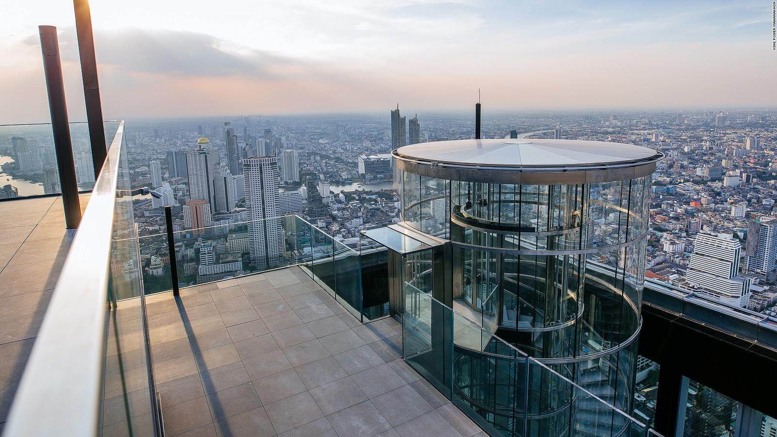 King Power Mahanakhon Glass Staircase