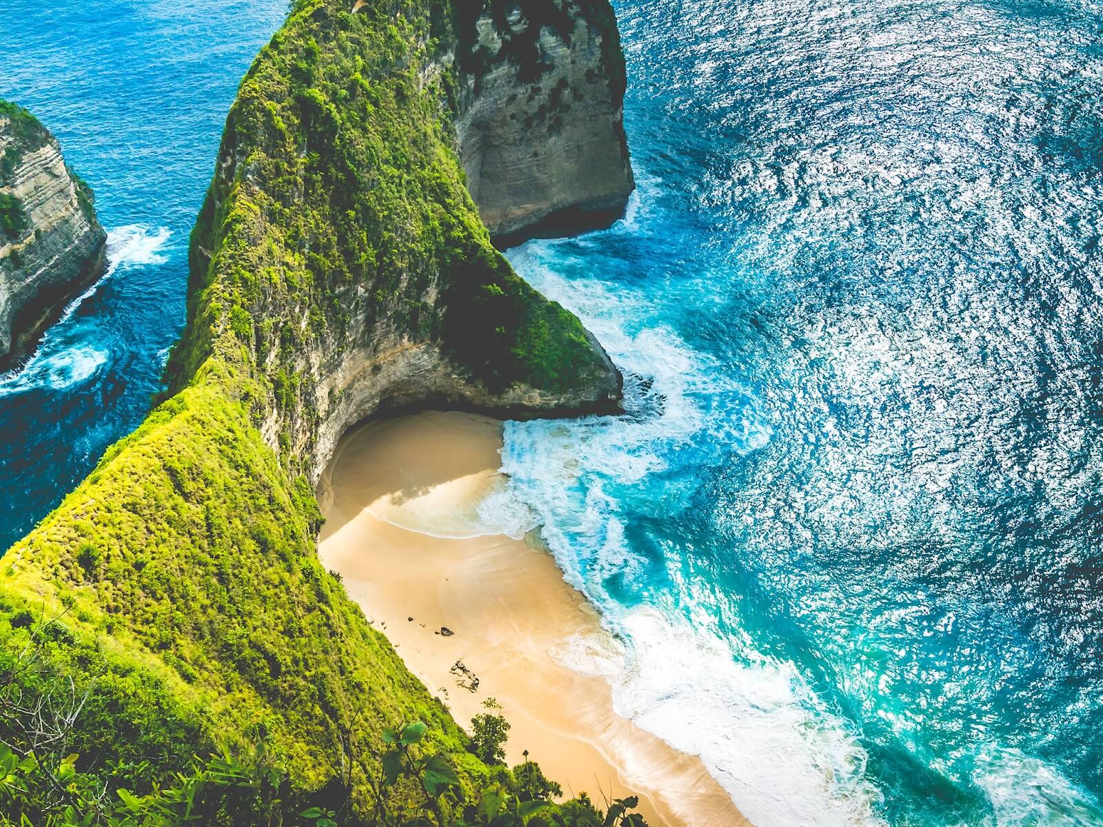 Kelingking beach in Nusa Penida