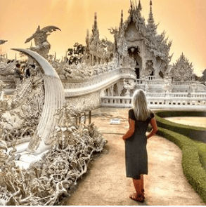 The White Temple Instagram, Chiang Rai 