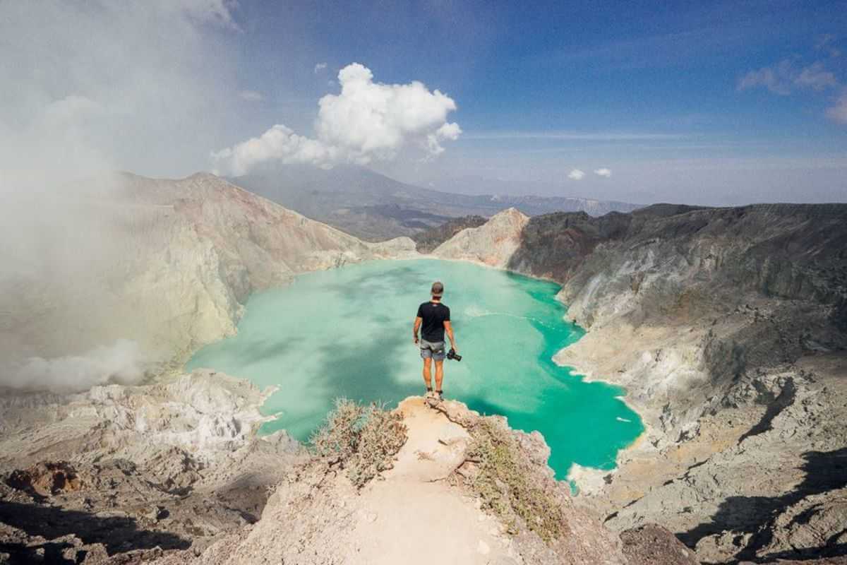 Top of Mount Ijen, Bali
