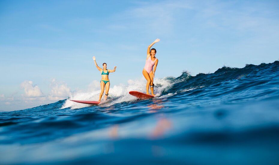 bali surfing