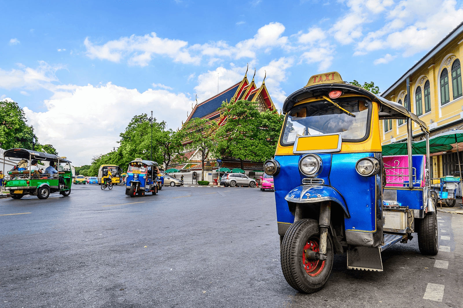 Tuk Tuks in Chiang Mai