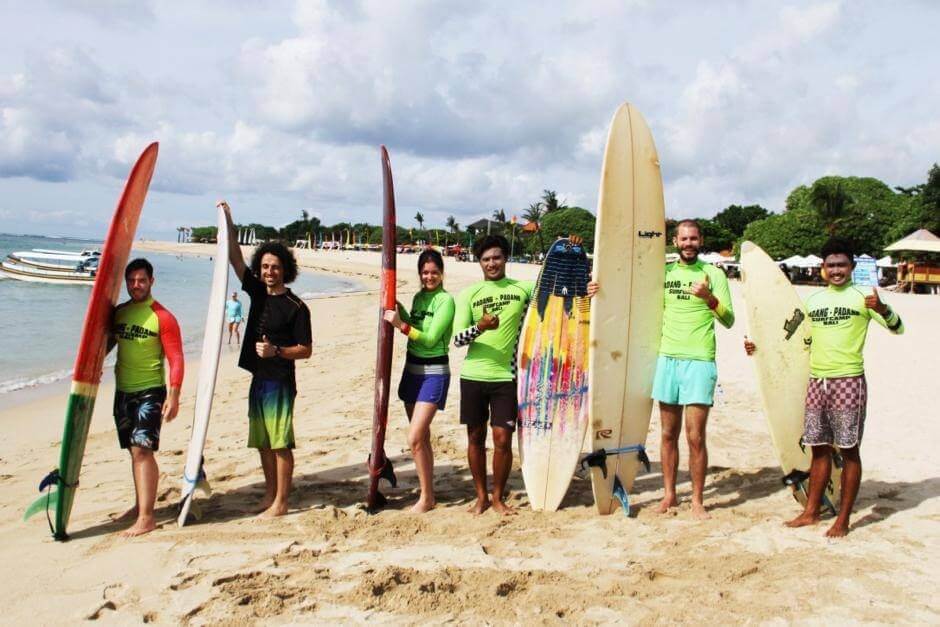 Surfing Lessons in Bali
