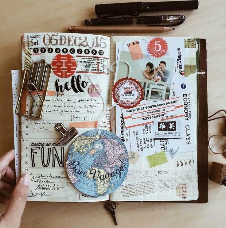 Traveling journal