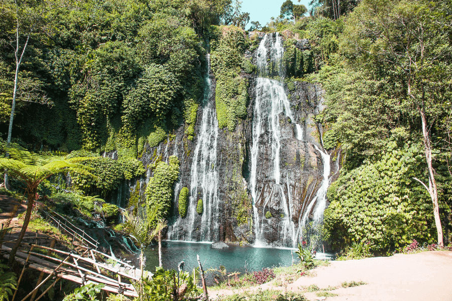 Banyumala Waterfall, Waterfall