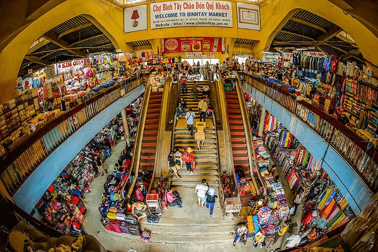 Shopping market, Ho Chi Minh City