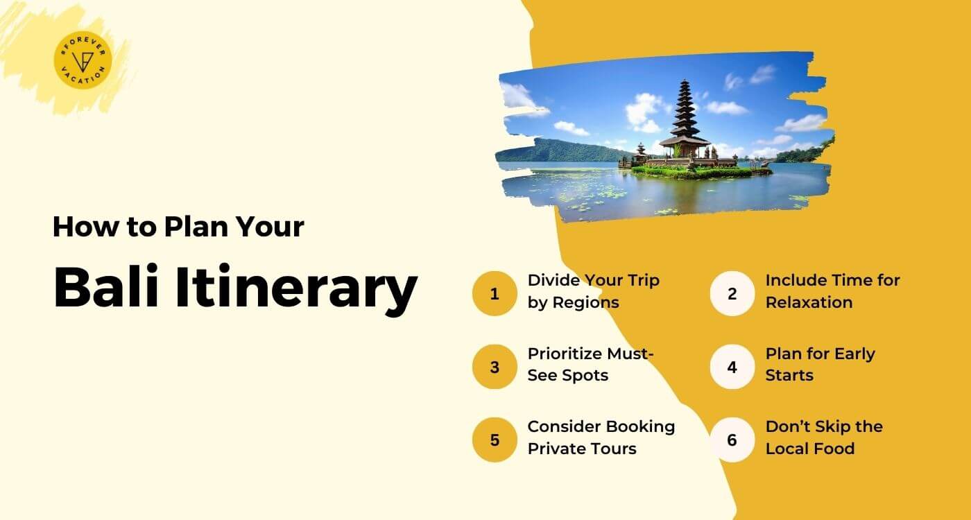 How to Plan Your Bali Itinerary