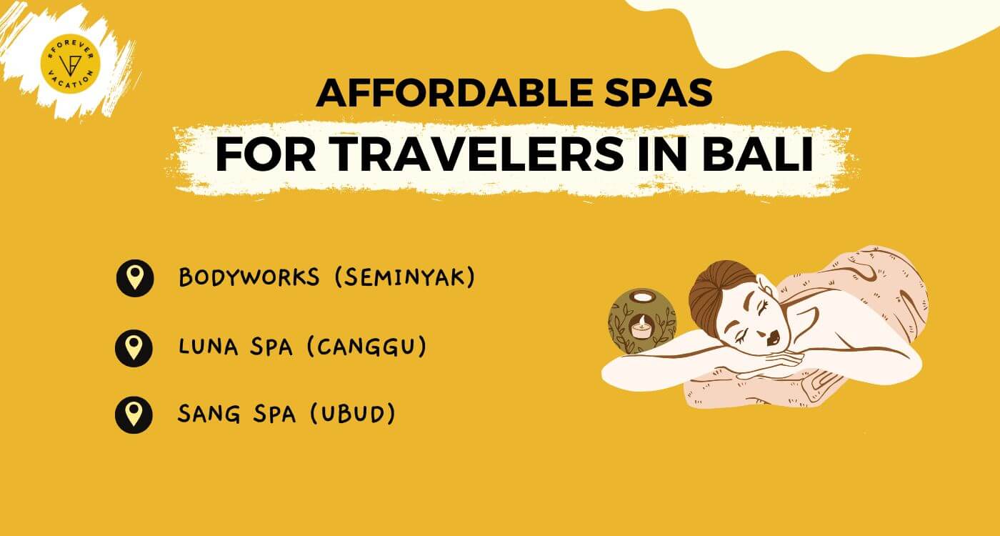 Affordable Spas for Budget Travelers in Bali