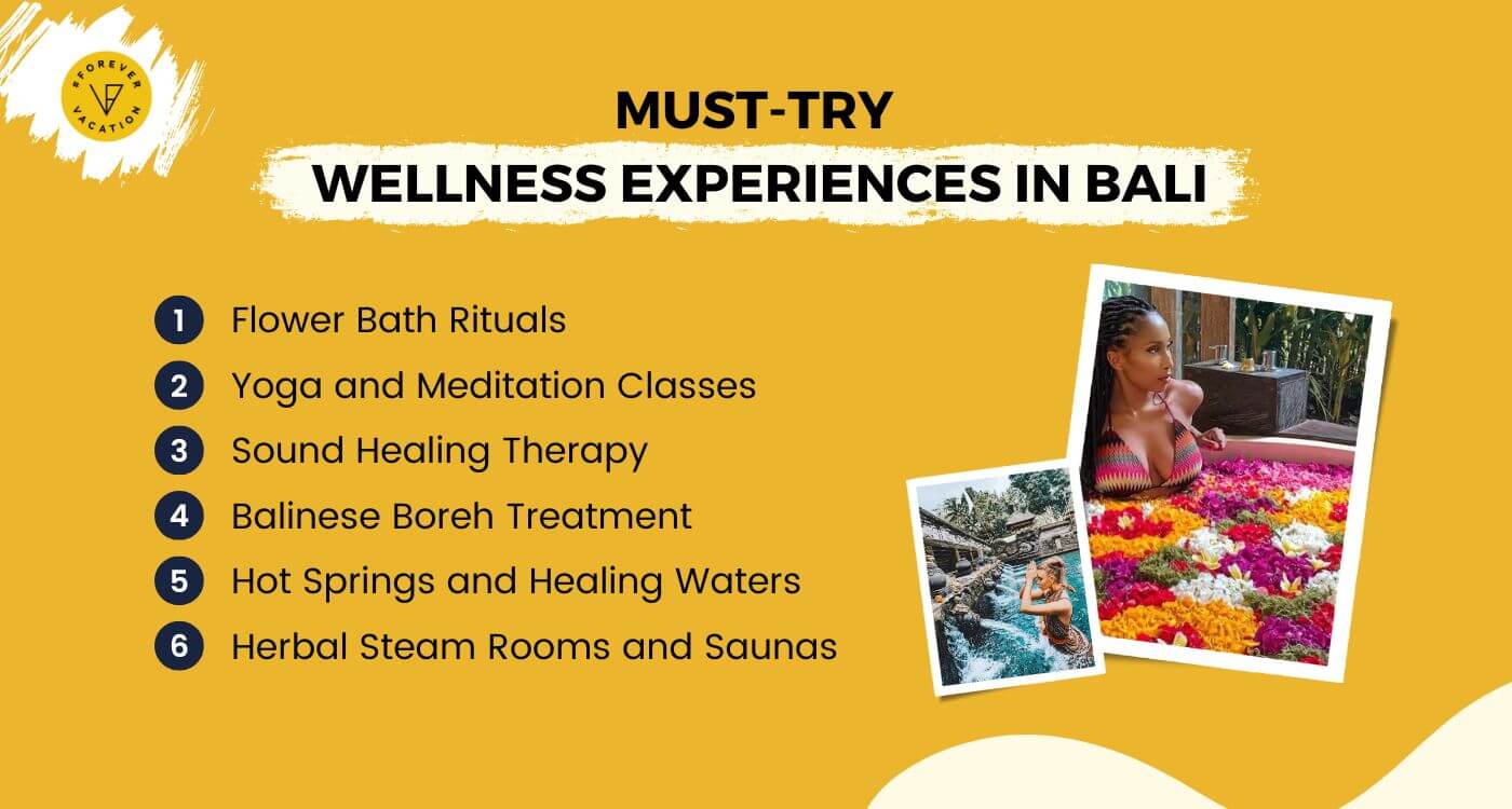 Other Must-Try Wellness Experiences in Bali