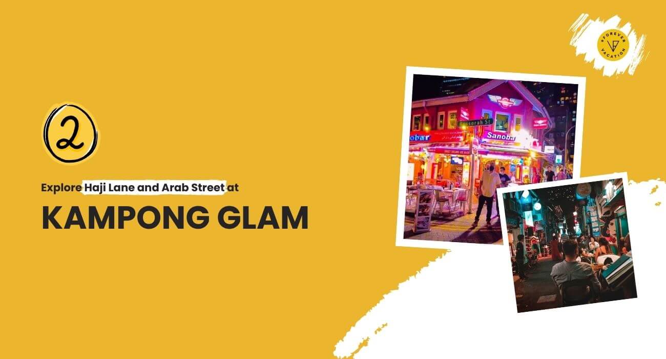 Explore Haji Lane and Arab Street at Kampong Glam