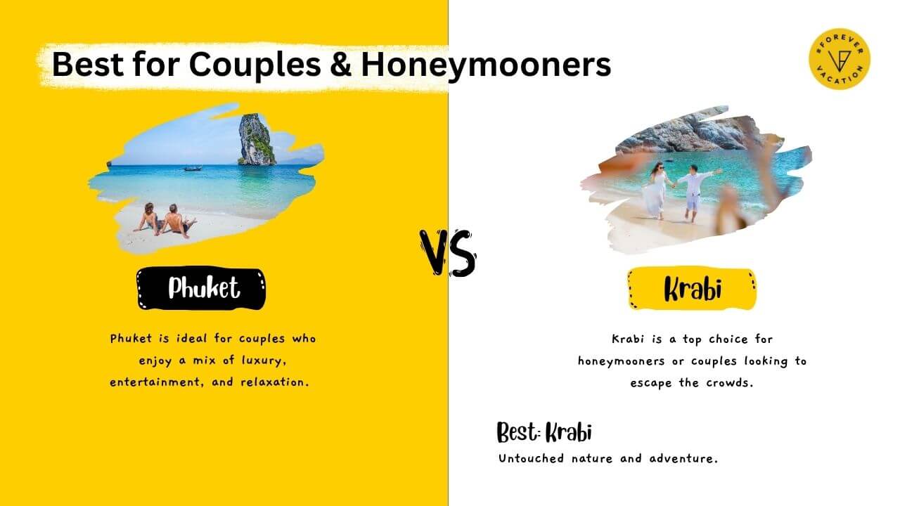 Best for Couples & Honeymooners - Phuket or Krabi