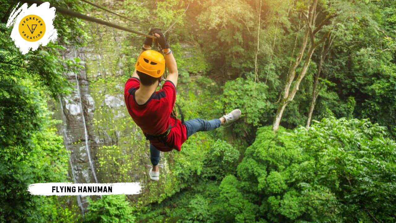 Flying Hanuman