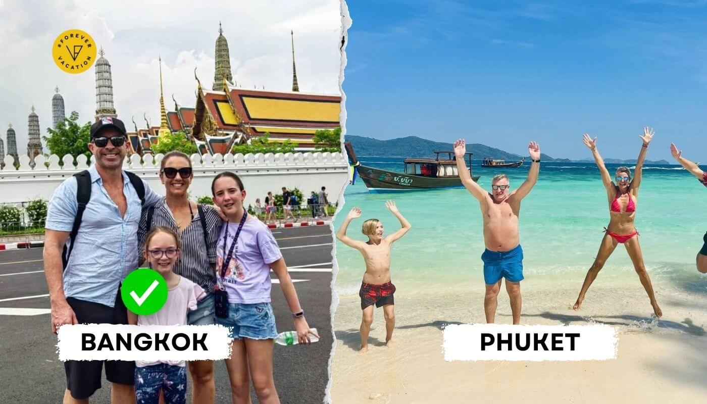 Best for Families: Bangkok vs. Phuket – Which One is More Kid-Friendly?