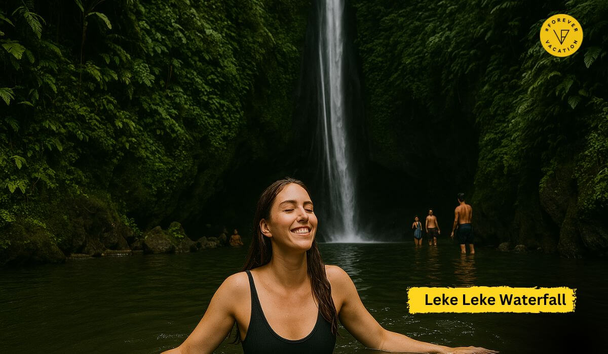 Leke Leke Waterfall in Bali