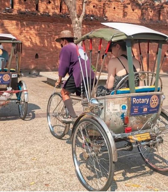Chiang Mai Trishaw Ride & Mae Ping River Cruise (Half Day)