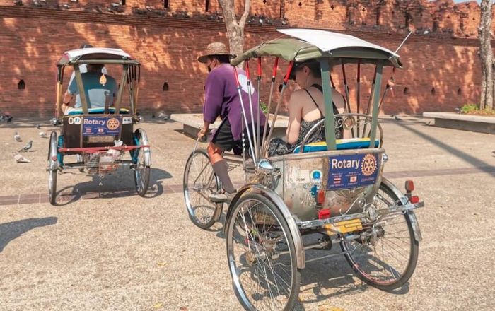 Chiang Mai Trishaw Ride & Mae Ping River Cruise (Half Day)