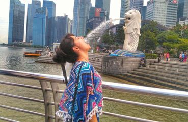 Statue at Marina Bay Sands, Singapore