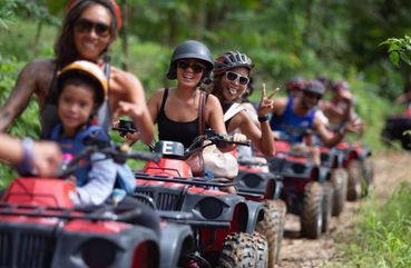 Bali Jungle Rush Tour: Canyoning & ATV Adventure