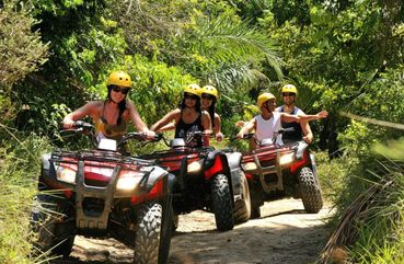 Bali Jungle Rush Tour: Canyoning & ATV Adventure