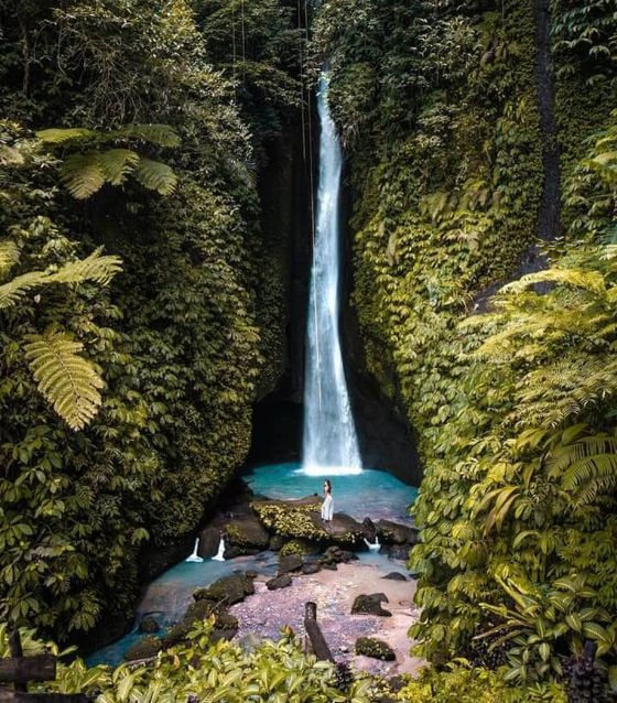 Leke Leke Waterfall in Bali