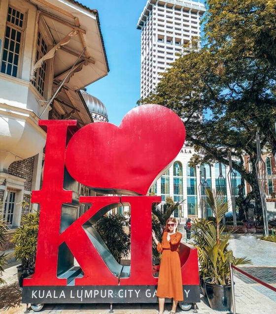 I love KL sign, Malaysia
