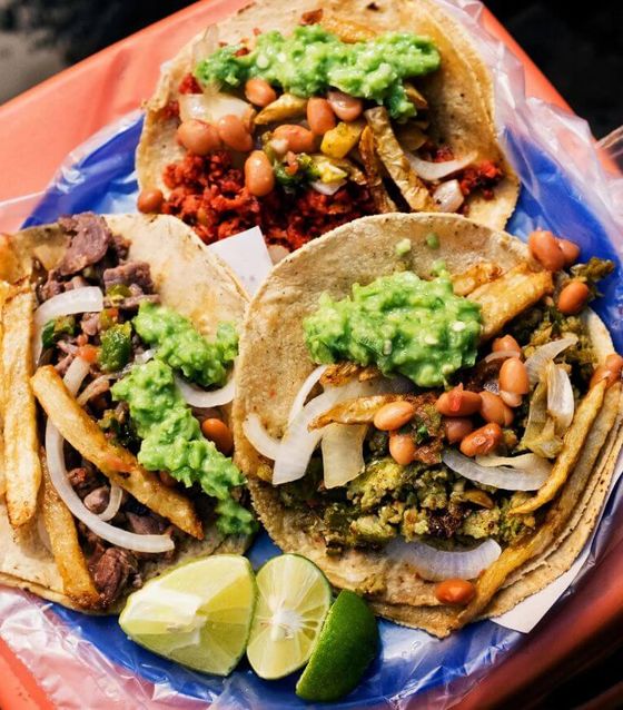 Tacos in Mexico City on a food tour with ForeverVacation