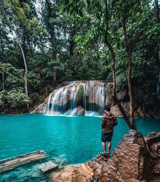 Erawan Waterfalls, Thailand