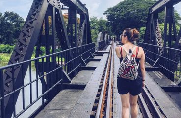 Death trail bridge River Kwai, Bangkok