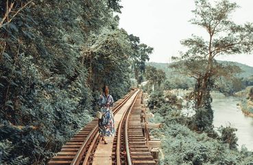 Death trail, River Kwai, bangkok