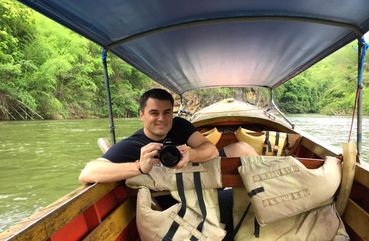 Longtail Boat River Kwai, Bangkok