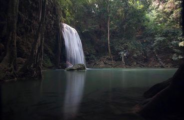 Erawan Waterfalls, Bangkok, Thailand