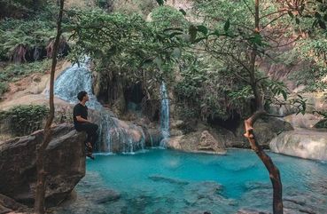 Erawan Waterfalls, Bangkok, Thailand