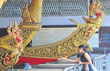 Visiting Royal Barges Museum, Bangkok