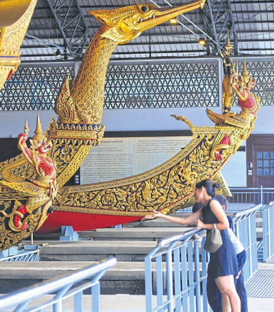 Visiting Royal Barges Museum, Bangkok
