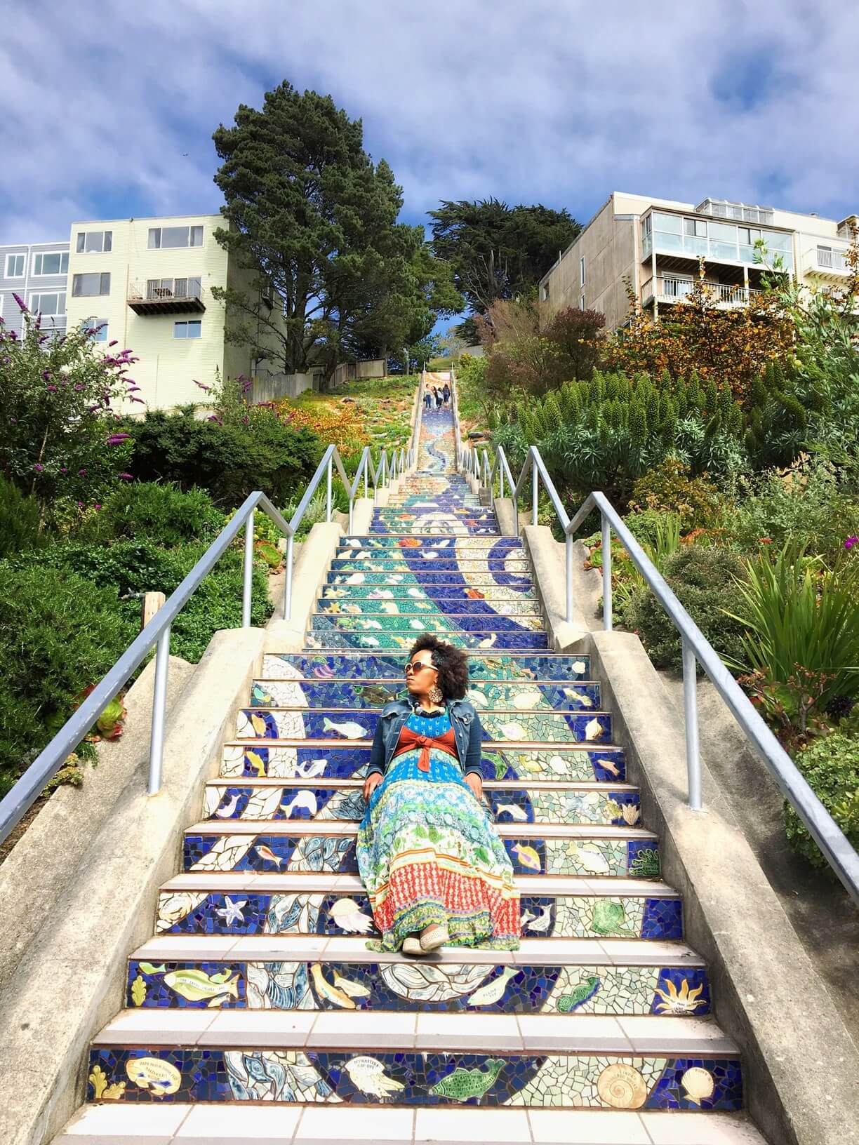 Tiled Steps in San Francisco