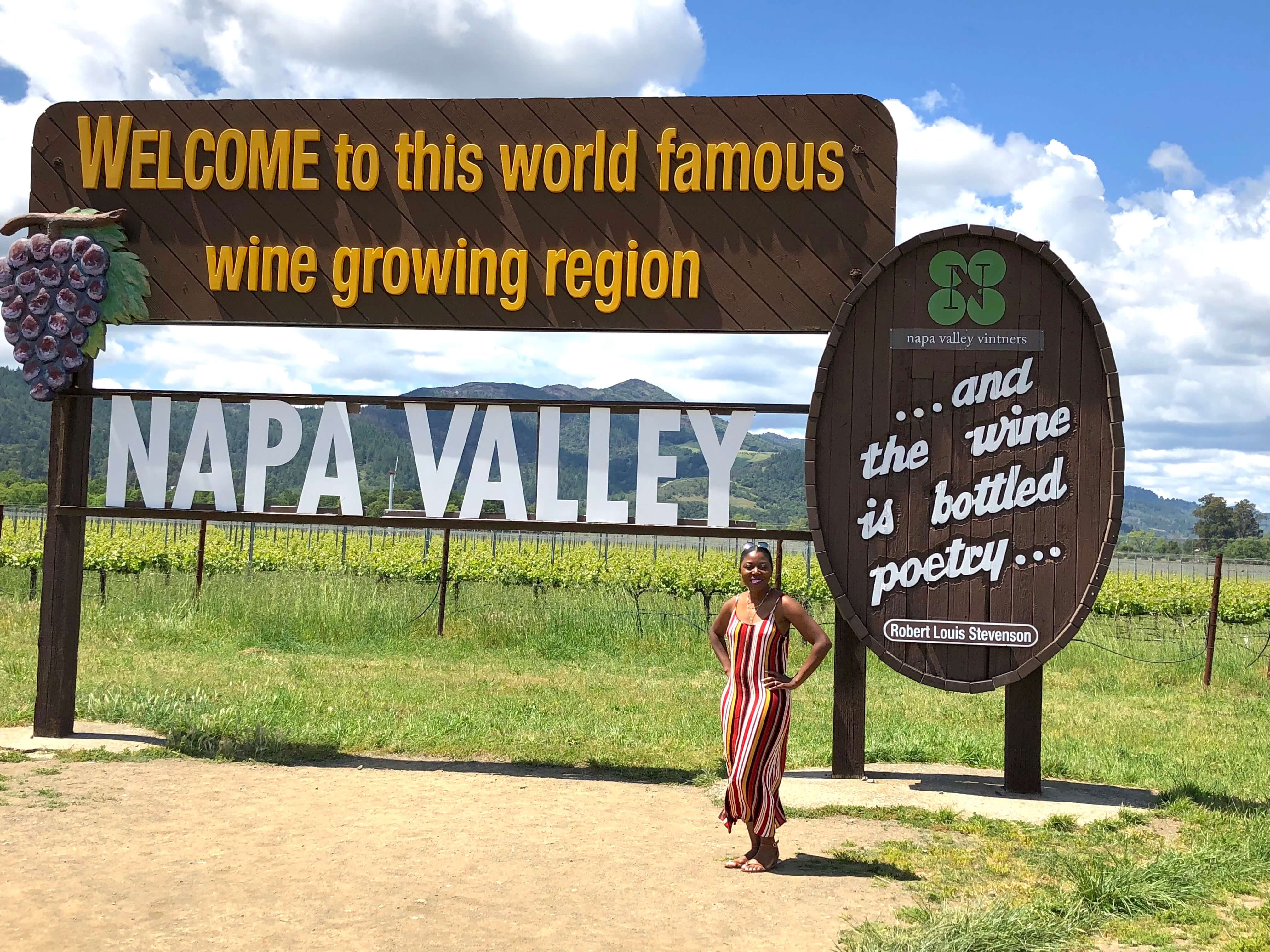 Welcome to Napa Valley Sign