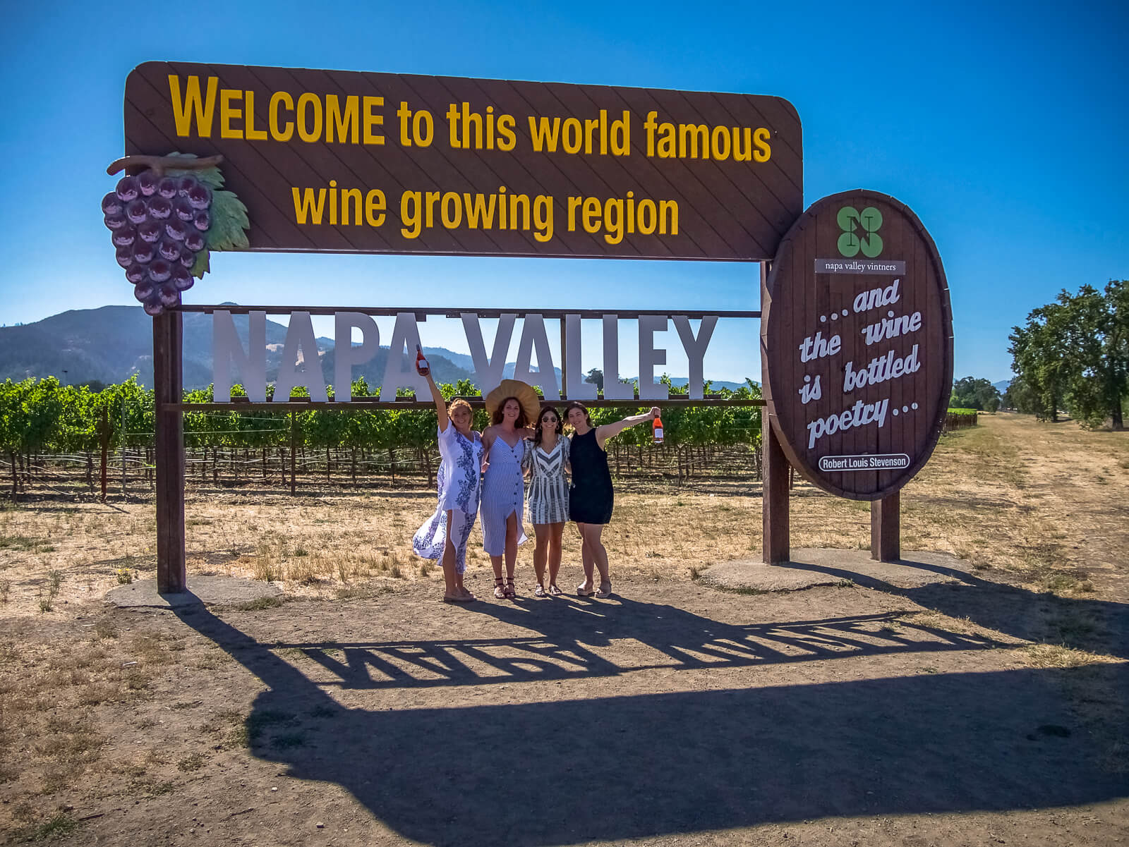 Welcome to Napa Valley Sign California