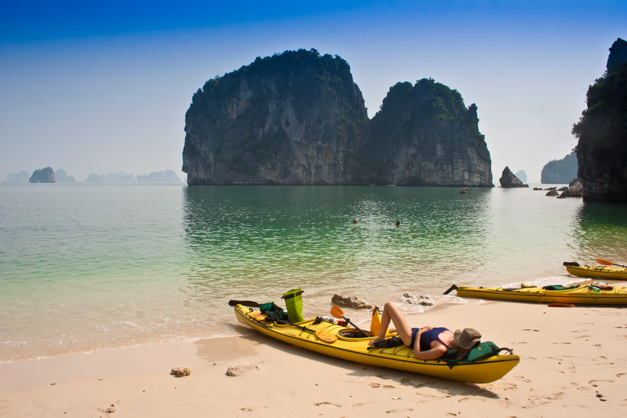 Titop Island, HaLong Bay, Vietnam