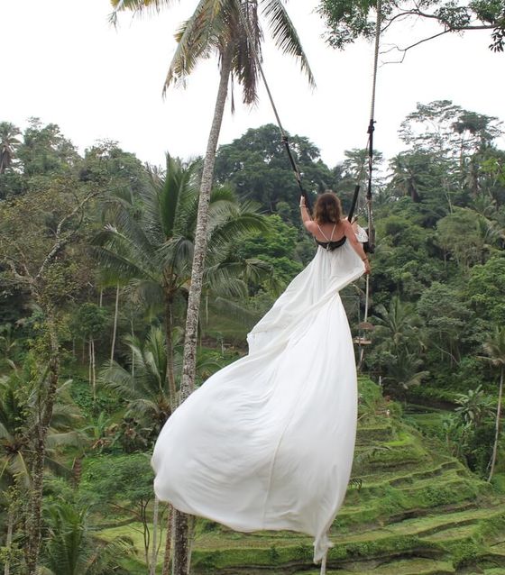VIP Flying Dress Photoshoot - Swing, Birds Nest & Rice Terrace | Bali Flying Dress Photoshoot VIP Flying Dress Photoshoot - Swing, Birds Nest & Rice Terrace | Bali Flying Dress Photoshoot