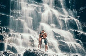 Kanto Lampo waterfall in Bali Indonesia