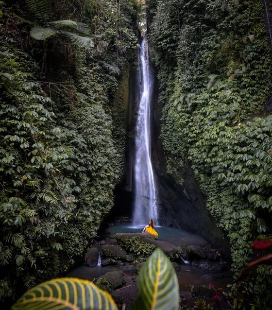 Leke Leke secret Waterfall, Bali