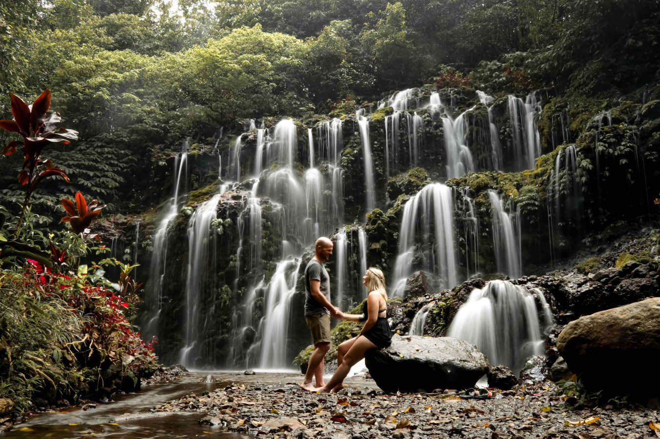 Bali Banyu Wana Amertha Waterfall}
